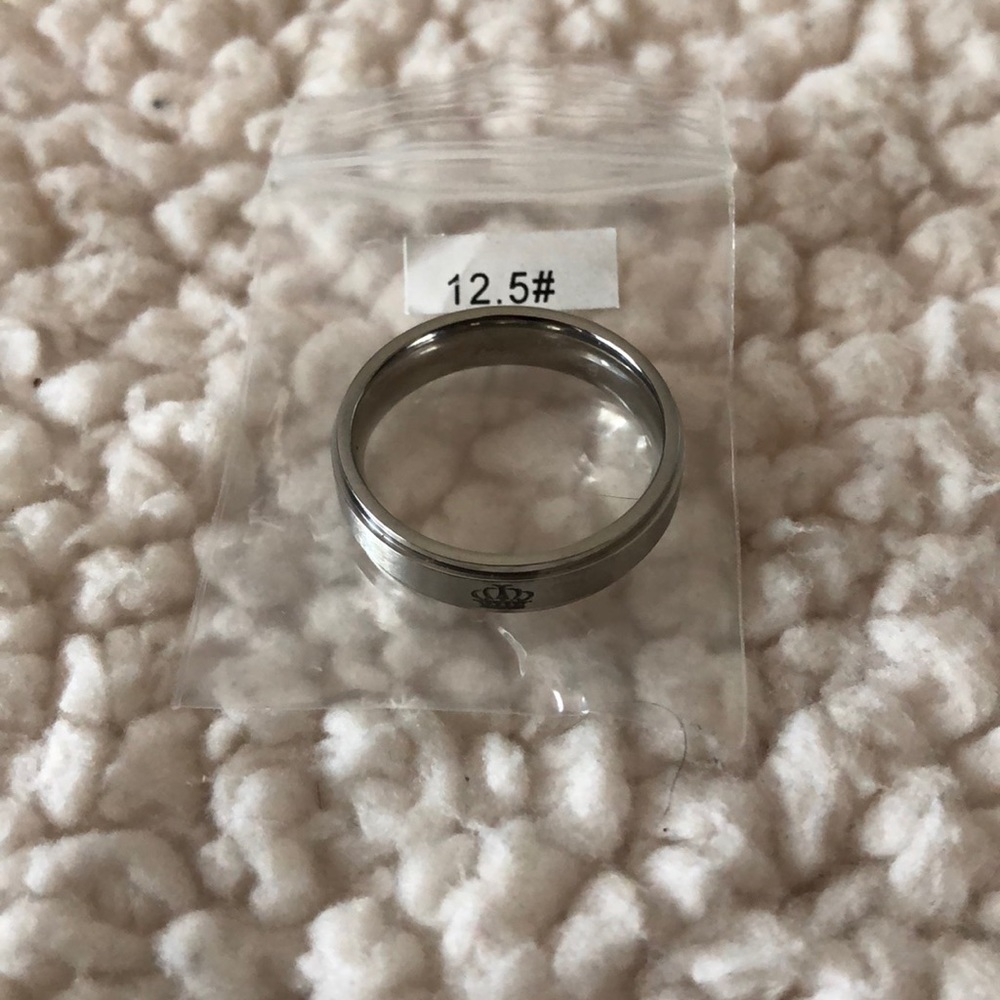 Stainless Steel “My King” Band